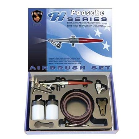 Paasche Paasche H-SET Airbrush Set with All Three Heads for H H-3AS